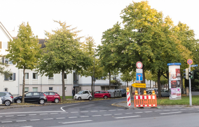 Ulrich Simons - Sperrung Hohenstaufenallee